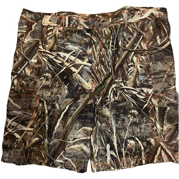 Men Shorts_Hunting_Spring_Summer_ Magellan Repel Shorts_Reel Tree Camo Cargo_ 40 - Picture 1 of 8